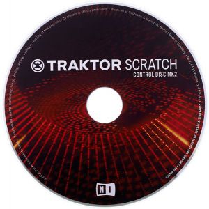 NATIVE INSTRUMENTS TRAKTOR SCRATCH CONTROL CD MK 2 - PŁYTY CD Z KODEM CZASOWYM