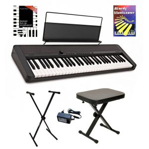 Casio CT-S1 - pianino cyfrowe + ława + pulpit + kurs cd + książeczka