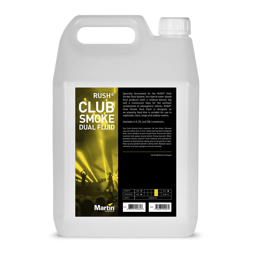 Martin RUSH Club Smoke Dual Fluid - płyn do dymu i mgły