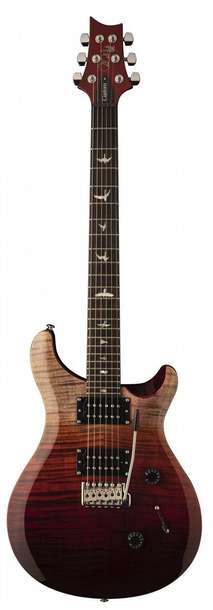 PRS SE Custom 24 Charcoal Cherry Fade - gitara elektryczna PRS SE Custom 24 Charcoal Cherry Fade - gitara elektryczna