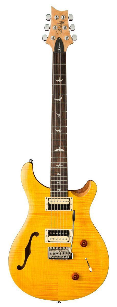 PRS SE Custom 22 Semi Hollow Santana Yellow - gitara elektryczna