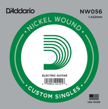 D'addario NW056 - struna .056 do gitary elektrycznej