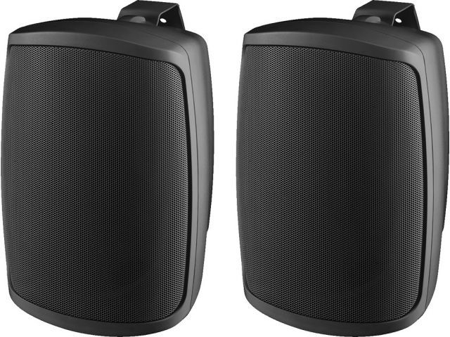 BXB WALL-05/SW - Para 2-drożnych kolumn głośnikowych, 40W, 8Ω, czarne BXB WALL-05/SW - Para 2-drożnych kolumn głośnikowych, 40W, 8Ω, czarne