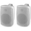 BXB WALL-05/WS - Para 2-drożnych kolumn głośnikowych, 40W, 8Ω, białe