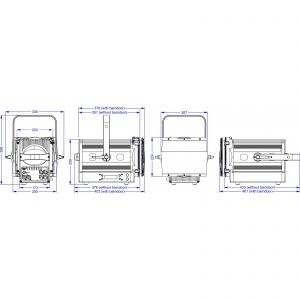 Briteq BT-THEATRE 250EZ Mk2 - reflektor teatralny