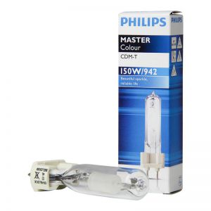 Philips MASTERColour CDM-T 150W 942 G12 | Zimna Biel - żarówka wyładowcza