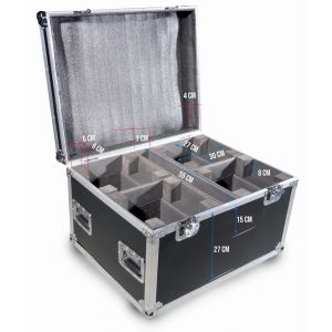 Flash CASE FOR 4x SPOT LED 90 DIAMOND