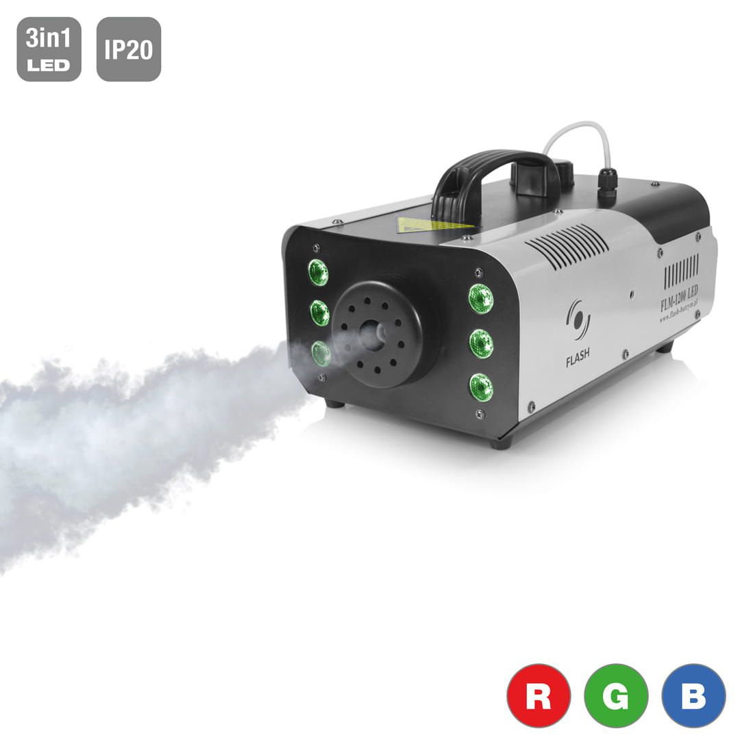 Flash FLZ-1500 DMX FOG MACHINE + LED 3in1 Flash FLZ-1500 DMX FOG MACHINE + LED 3in1 F5100340