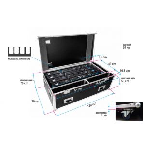 Flash CASE FOR 8x LedBar