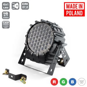 Flash LED PAR 64 48x3W RGBW SHORT Mk2 - reflektor P7100459