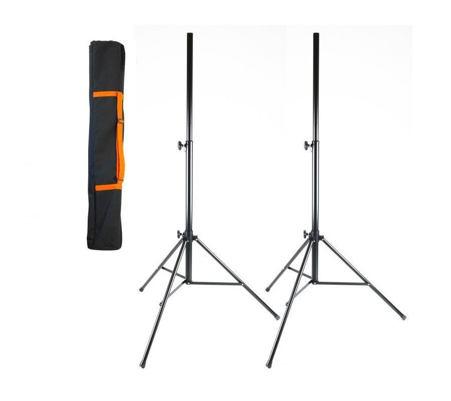 Akmuz K-2 + BOX-CB2 - solidny statyw kolumnowy stalowy (para) + pokrowiec