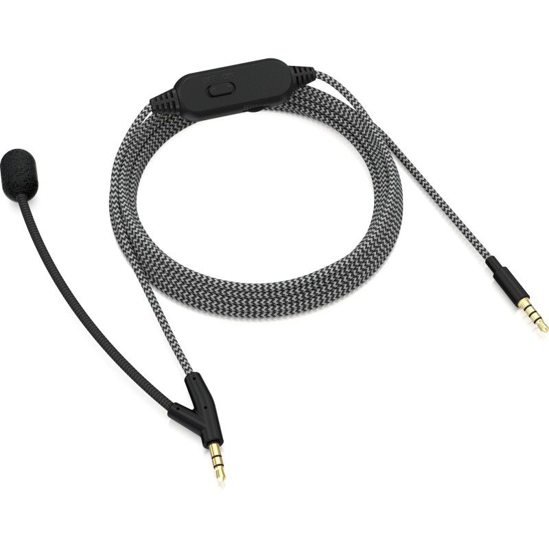 Behringer BC12 Przewód do słuchawek z wbudowanym mikrofonem na gęsiej szyji i regulacją głośności