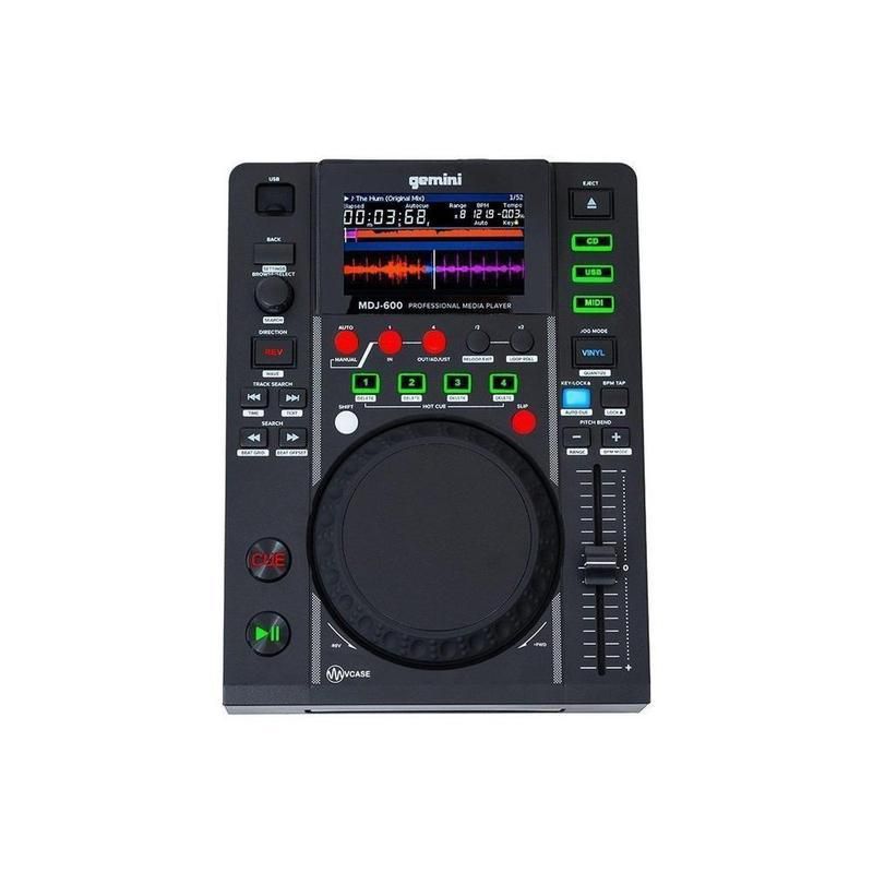 GEMINI MDJ-600 Profesjonalny odtwarzacz CD i USB dla DJ