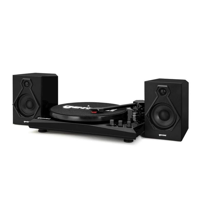Gemini TT-900 Black Gramofon z głośnikami i Bluetooth, czarny