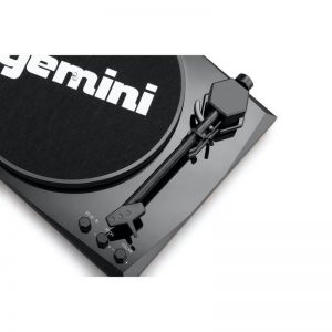 Gemini TT-900 Black Gramofon z głośnikami i Bluetooth, czarny