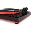 Gemini TT-900 RED Gramofon z głośnikami i Bluetooth, czerwony