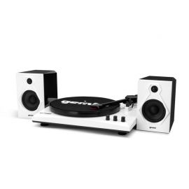 Gemini TT-900 White Gramofon z głośnikami i Bluetooth, biały