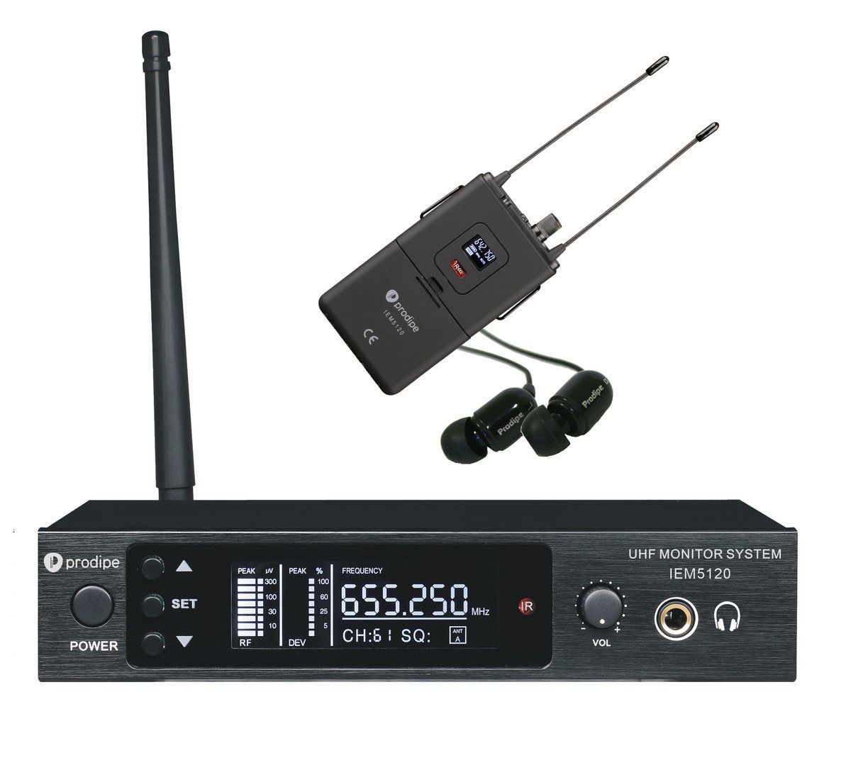 Prodipe IEM 5120 - douszne monitory słuchawkowe Prodipe IEM 5120 - douszne monitory słuchawkowe