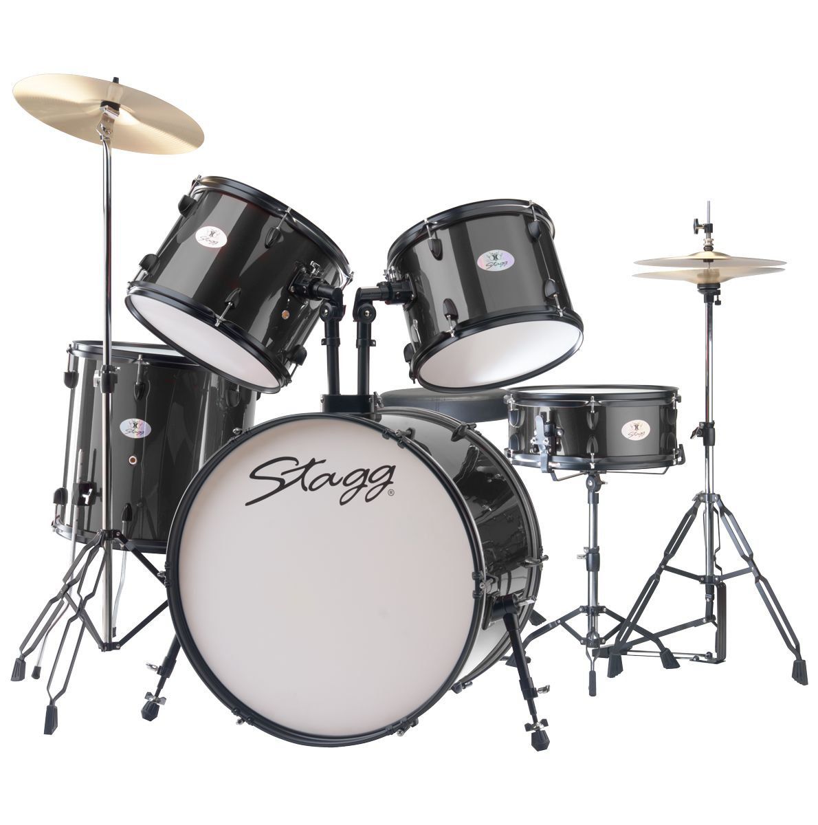 Stagg TIM 122 BK - akustyczny zestaw perkusyjny Stagg TIM 122 BK - akustyczny zestaw perkusyjny