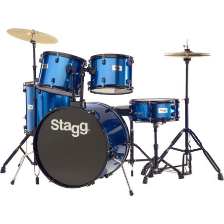 Stagg TIM 122 BL - akustyczny zestaw perkusyjny