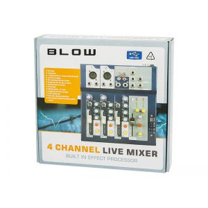 BLOW PRMX 4 - mikser analogowy z USB