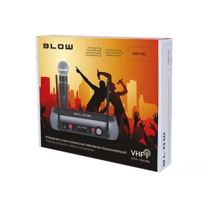 BLOW PRM901 - system bezprzewodowy z mikrofonem doręcznym
