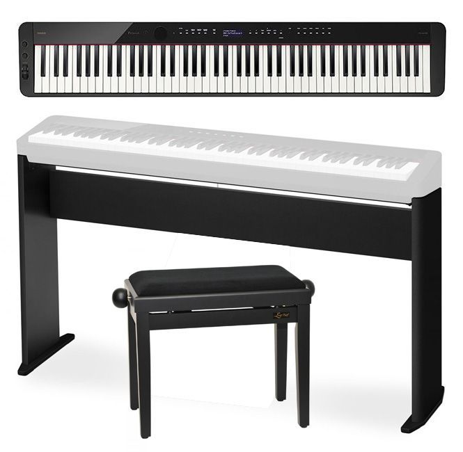 CASIO PX-S1100 - pianino cyfrowe + statyw + ława
