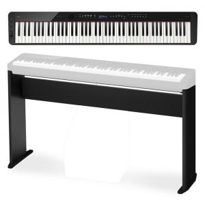 CASIO PX-S1100 - pianino cyfrowe + statyw + ława + kontroler nożny + słuchawki