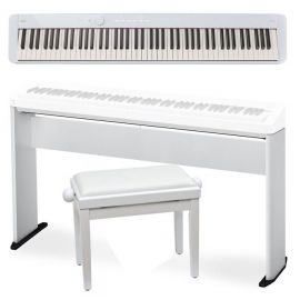 CASIO PX-S1100 WE - pianino cyfrowe + statyw + ława