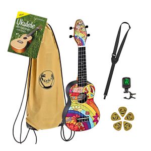 Ortega K2-68 Keiki Peace 68 - ukulele sopranowe + książeczka