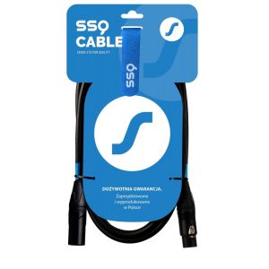 SSQ XX3 - Kabel XLR-XLR 3 metrowy