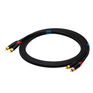 SSQ RCARCA1 - kabel 2xRCA- 2xRCA 1 metrowy