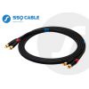 SSQ RCARCA3 - kabel 2xRCA- 2xRCA 3 metrowy