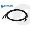 SSQ MiJRCA1 - kabel mini jack stereo- 2xRCA 1 metrowy