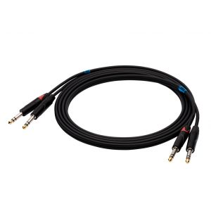 SSQ JSJS1 - kabel 2x JACK STEREO - 2x JACK STEREO 1 metrowy