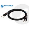 SSQ JSJS5 - kabel 2x JACK STEREO - 2x JACK STEREO 5 metrowy