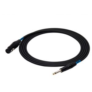 SSQ XZJM1 - kabel Jack MONO - XLR Żeński 1 metrowy