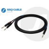 SSQ JSJM1 - kabel Jack stereo - 2x Jack Mono 1 metrowy