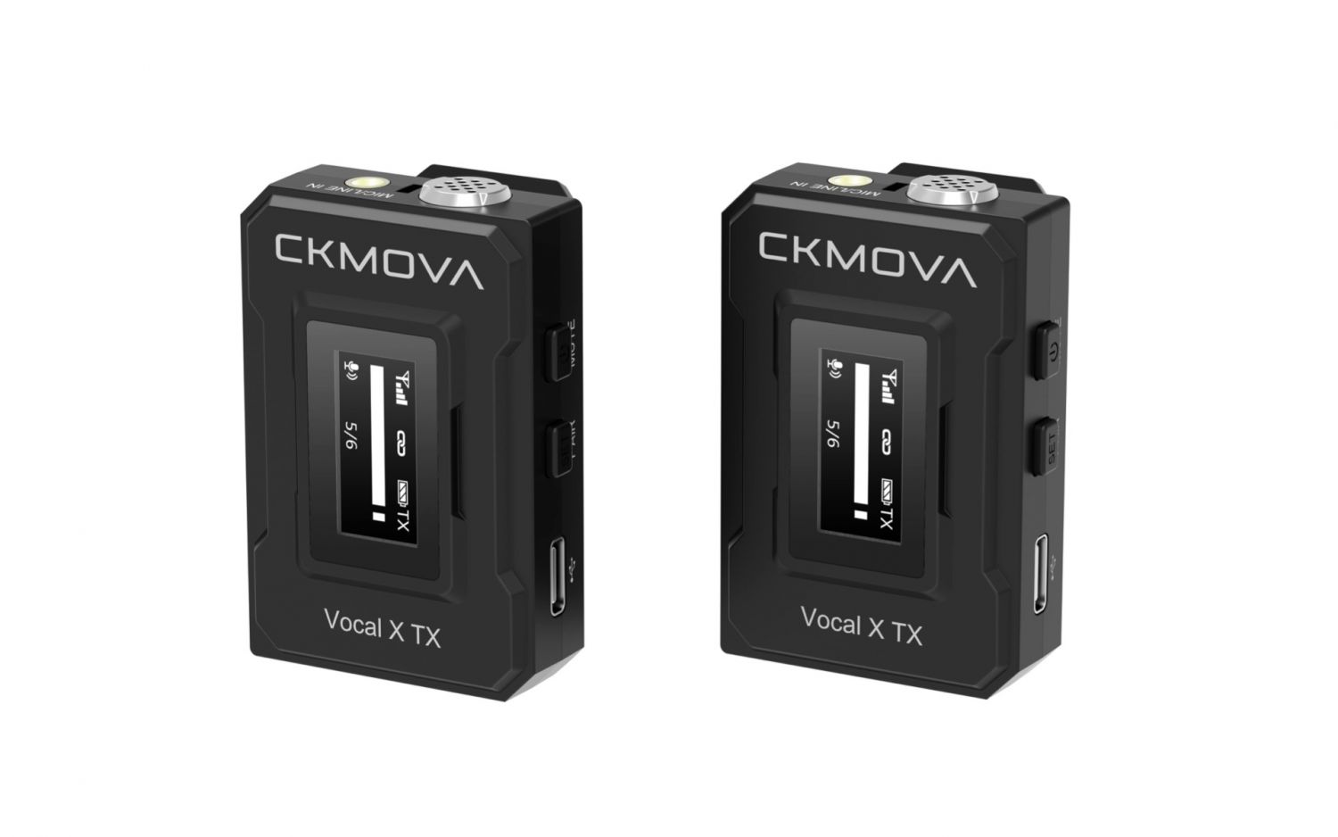 CKMOVA Vocal X V1 - bezprzewodowy mikrofon do kamery