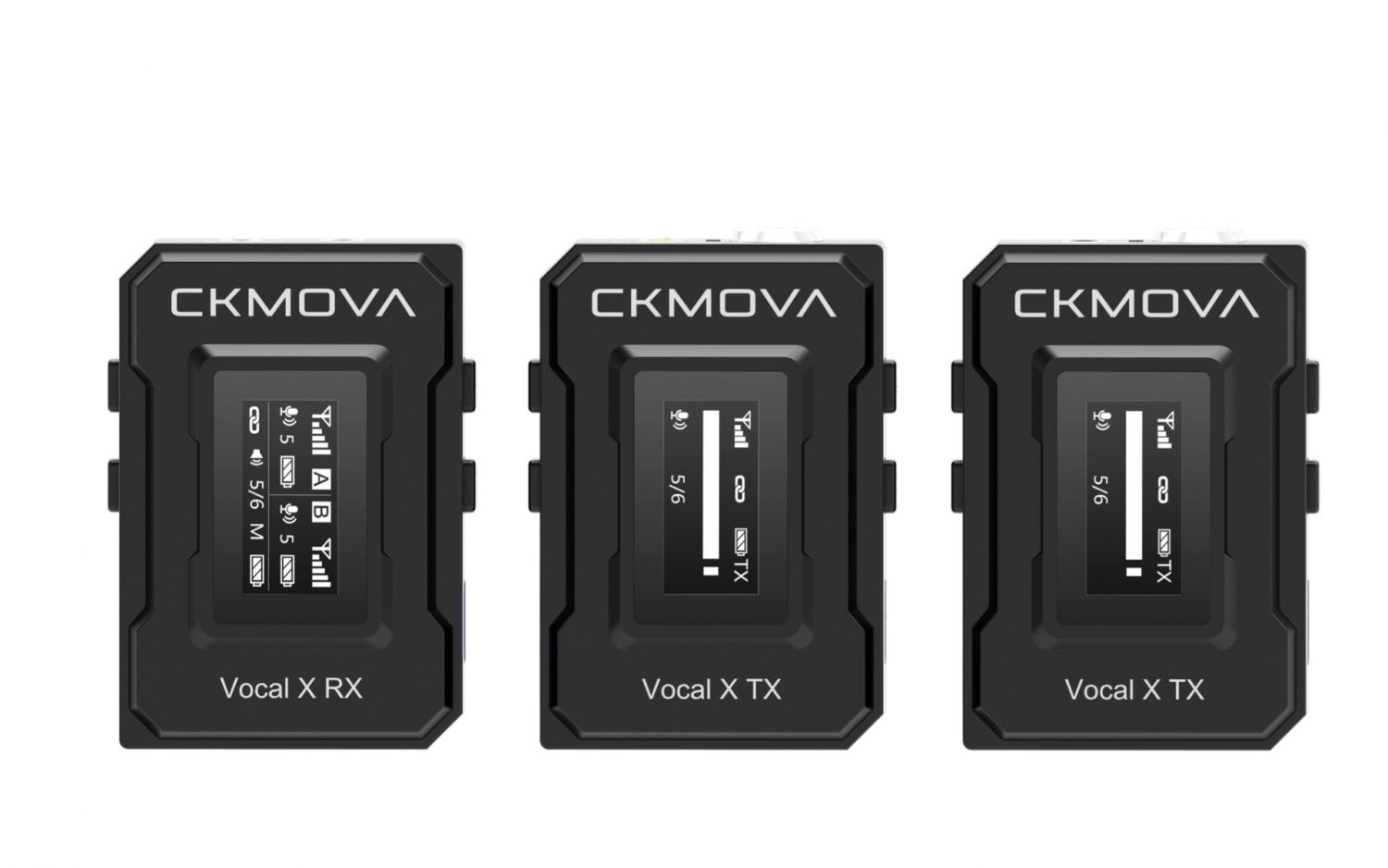 CKMOVA Vocal X V2 - bezprzewodowy mikrofon na kamerę