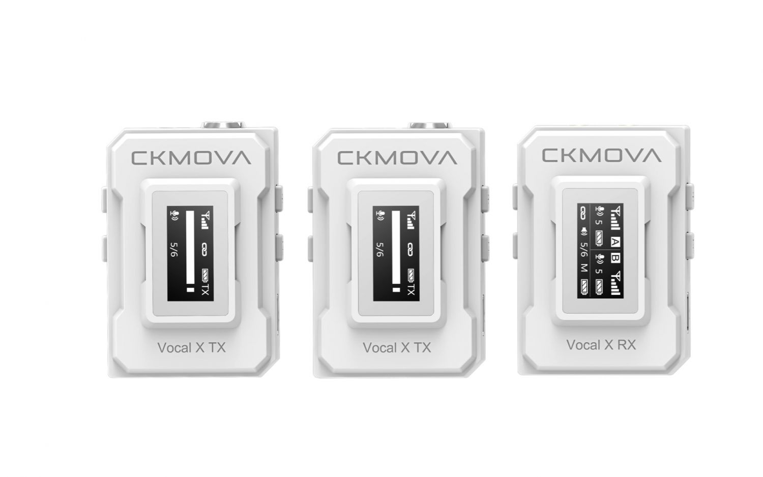 CKMOVA Vocal X V2W – bezprzewodowy mikrofon na kamerę CKMOVA Vocal X V2W – bezprzewodowy mikrofon na kamerę