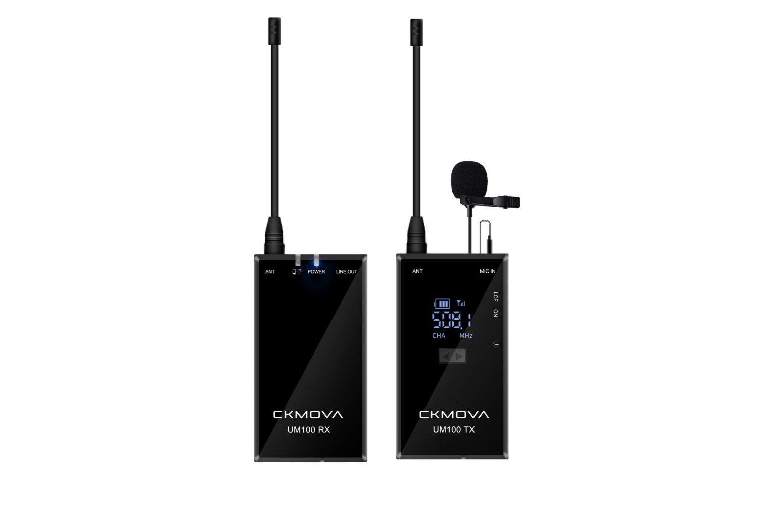 CKMOVA UM100 Kit1 - bezprzewodowy mikrofon CKMOVA UM100 Kit1 - bezprzewodowy mikrofon
