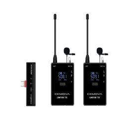 CKMOVA UM100 Kit4 - podwójny bezprzewodowy zestaw na USB-C