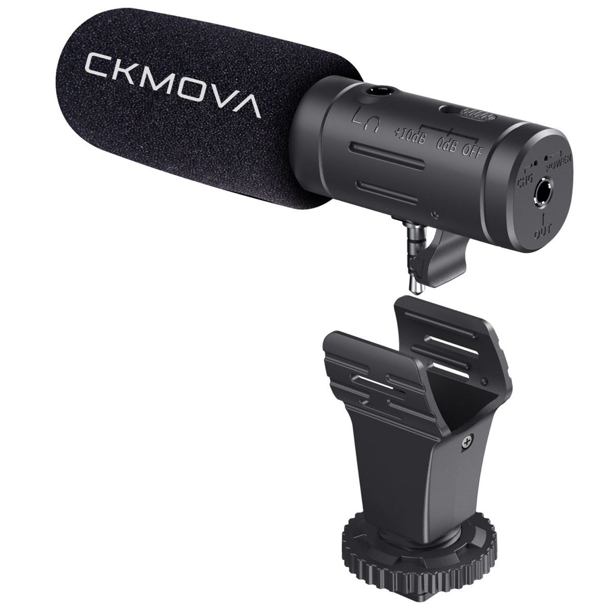 CKMOVA VCM3 - Pojemnościowy mikrofon typu shotgun CKMOVA VCM3 - Pojemnościowy mikrofon typu shotgun