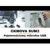 CKMOVA SUM3 - mikrofon pojemnościowy na USB