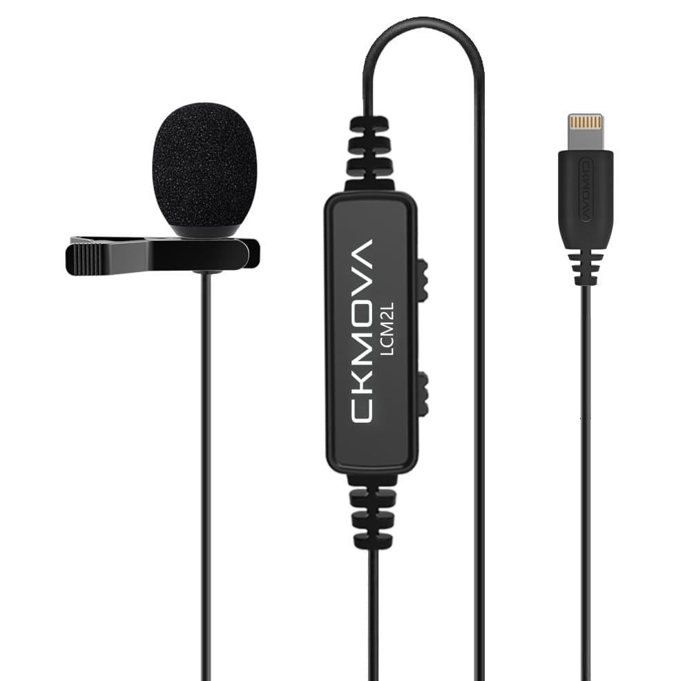 CKMOVA LCM2L - mikrofon krawatowy na Lightning CKMOVA LCM2L - mikrofon krawatowy na Lightning