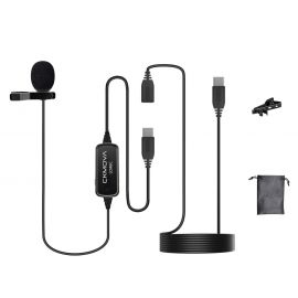 CKMOVA LCM6C - mikrofon krawatowy na USB C