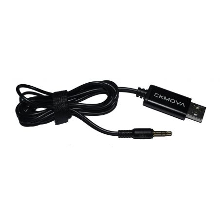 CKMOVA AC-A35 - kabel audio 3,5mm TRS - USB A