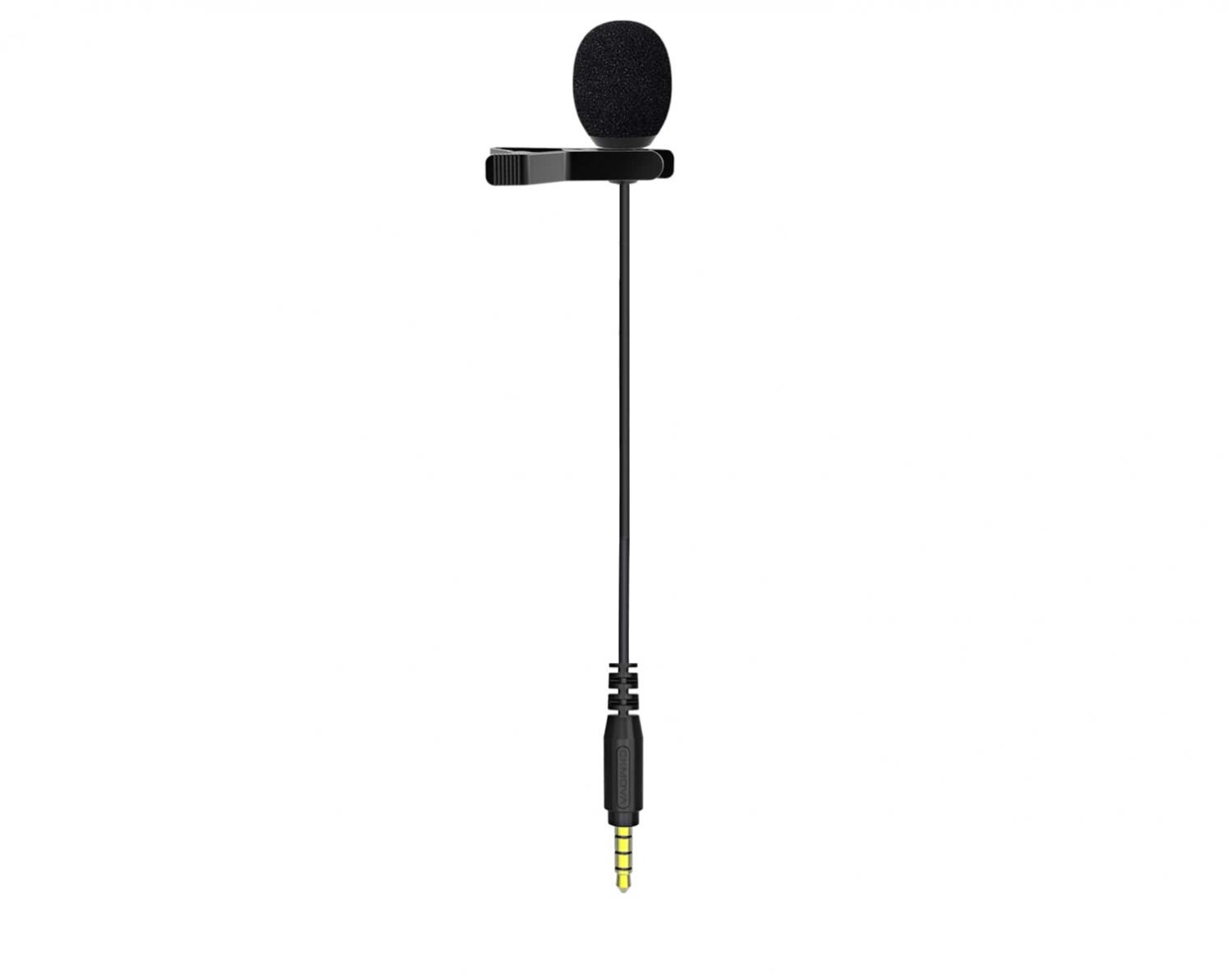 CKMOVA AC-VM1 - mikrofon lavalier w kolorze czarnym CKMOVA AC-VM1 - mikrofon lavalier w kolorze czarnym