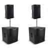 LD Systems 2x ICOA 12 A + 2x SUB 18 A - zestaw nagłośnieniowy